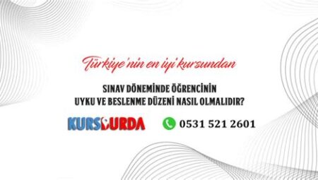 Sınav Döneminde Beslenme ve Uyku Düzeni